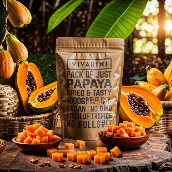 Vivarini – Papaya (kandiert) 1 kg