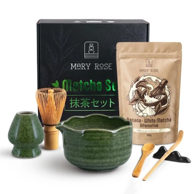 Geschenkset zur Zubereitung von White Matcha