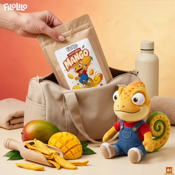 FiloLilo – Gefriergetrocknete Mango (Scheiben) 100 g