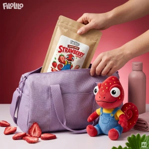 FiloLilo – Gefriergetrocknete Erdbeerscheiben 20 g