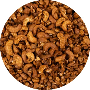 Nustino Crunch – Geröstete Cashewkerne – Pizza Margherita Flavour 200 g