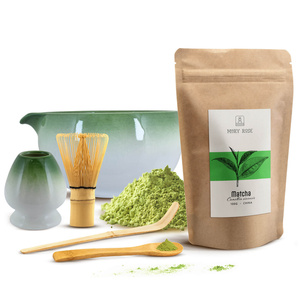 Matcha-Tee-Aufbrühset: Matcha 100g + Zubehör