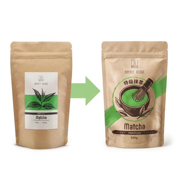 Geschenkset: Premium-Matcha + Matchawan + Bambuszubehör
