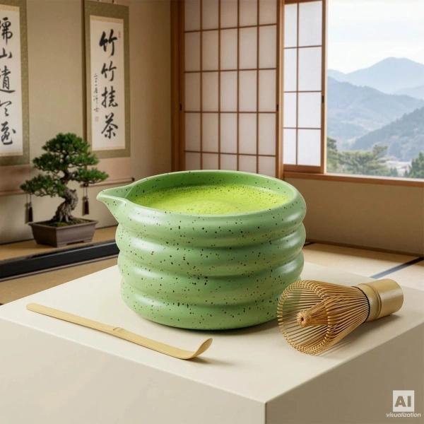 Geschenkset: Zubehör zur Zubereitung von Matcha-Tee