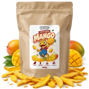 FiloLilo – Gefriergetrocknete Mango (Scheiben) 100 g
