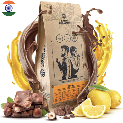 Bro Coffee Roastery - Bohnenkaffee India Karnataka Premium 400 g