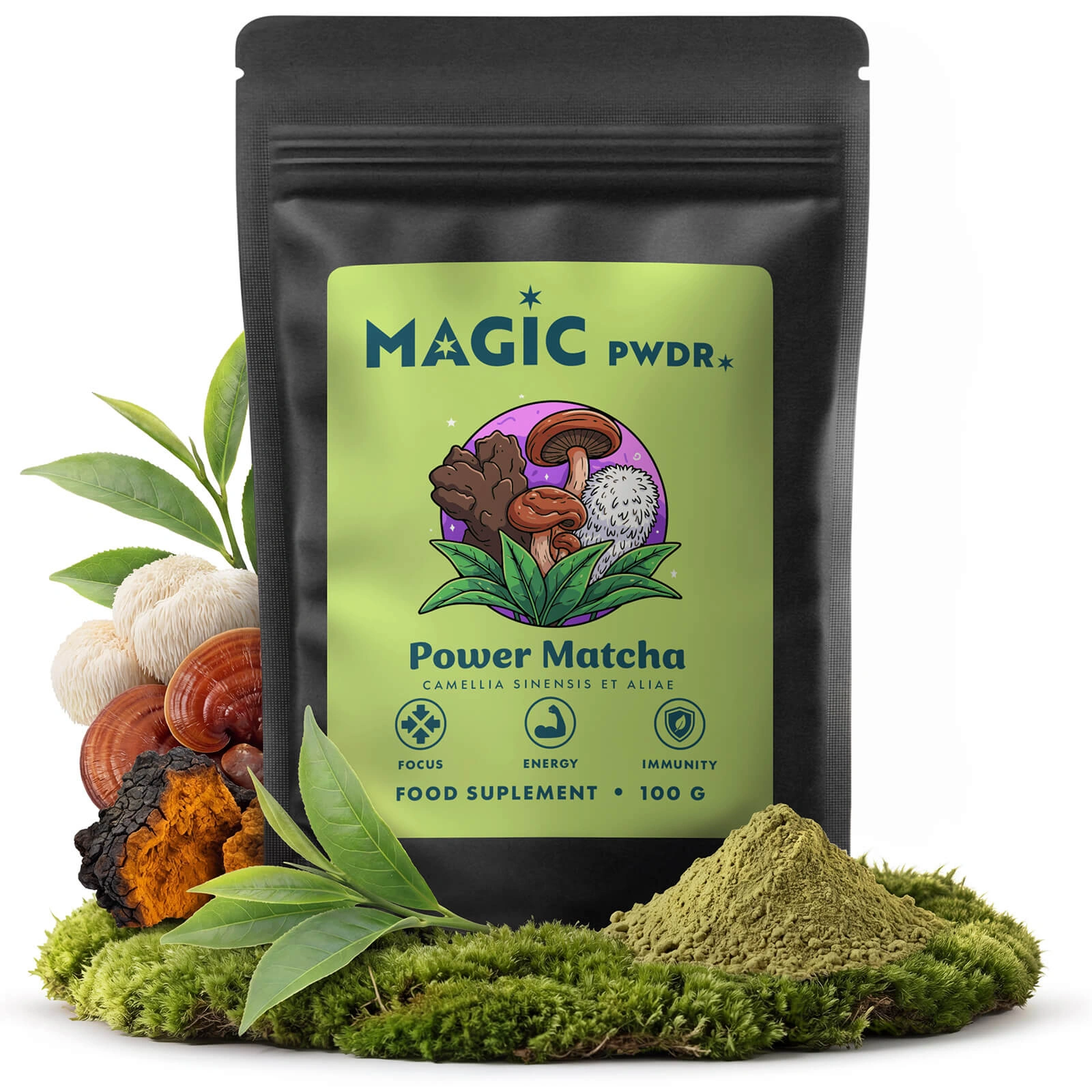 Magic Pwdr Power Matcha