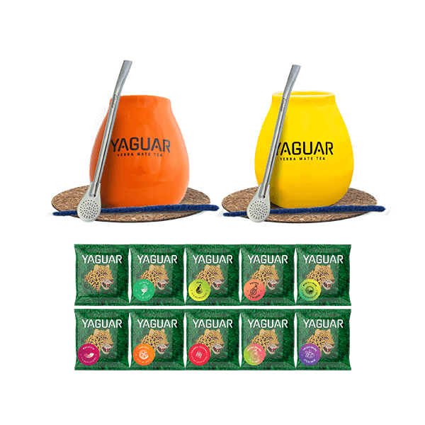 500g Set Mate Tee Yaguar 10x50g für Paare