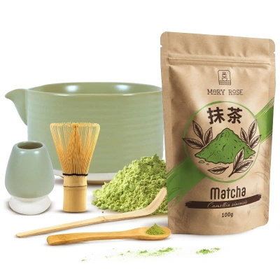 Matcha-Tee-Aufbrühset