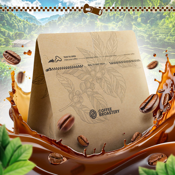 Bro Coffee Roastery - Bohnenkaffee Brazil Cerrado Premium 1 kg