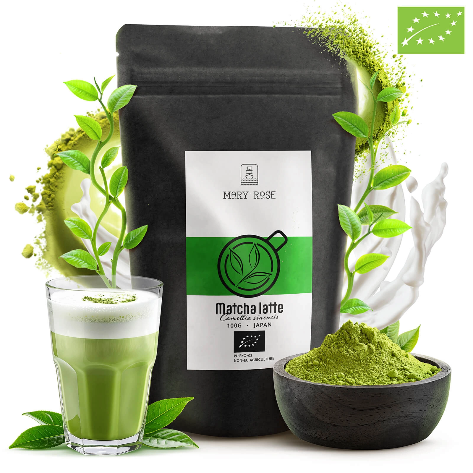 Matcha Latte Packaging
