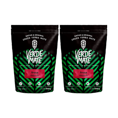 Yerba Verde Mate Green FRESA Erdbeere 1kg 1000g