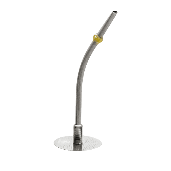 TermoColador – Mate‑Becher + Sieb + Bombilla – silber