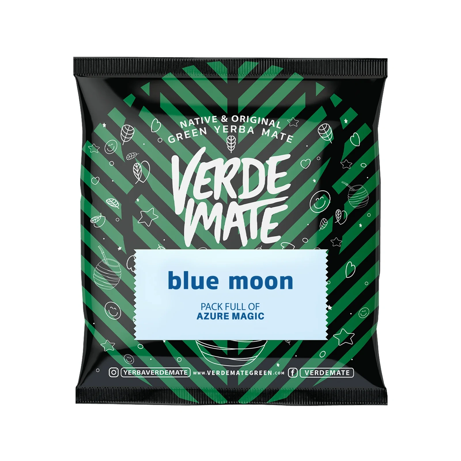 Verde Mate Green Blue Moon