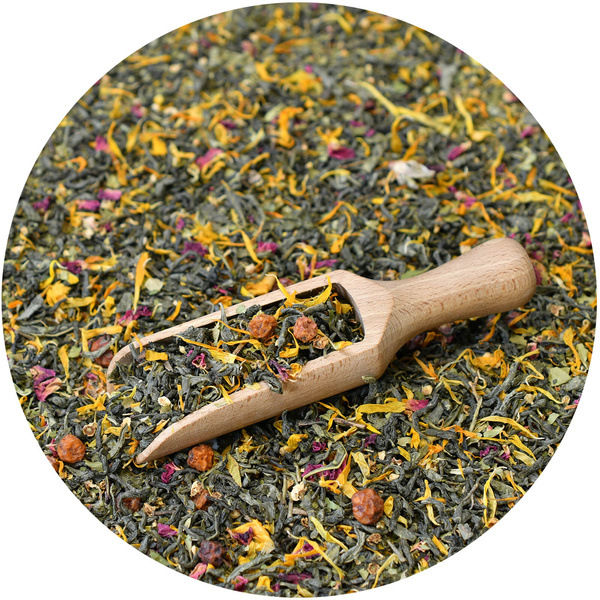 Aromantra x Mary Rose – Sternzeichen-Tee – Löwe (grüner Tee) 50 g