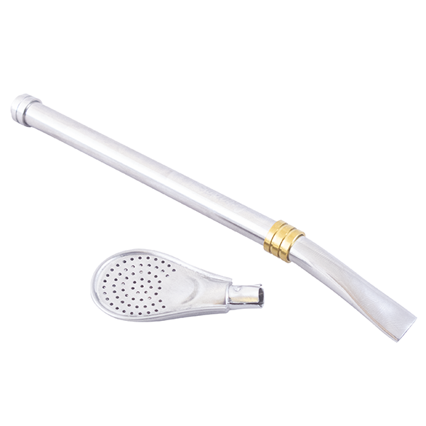 Bombilla Anillo gold + drehbarer Filter+Reiniger