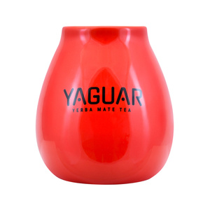Mate Tee Set Yaguar Energia 500g 0,5kg Yerbomos + Kalebasse + Bombilla