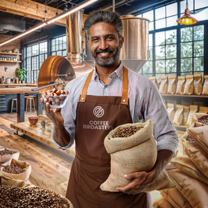 Bro Coffee Roastery - Bohnenkaffee India Karnataka Premium 1 kg