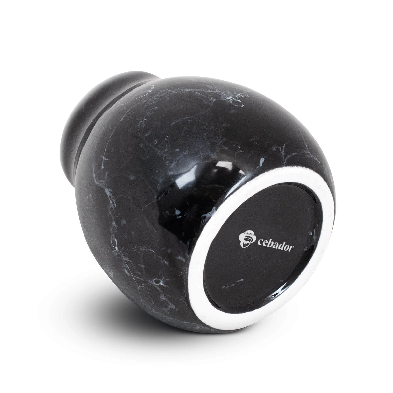 Smoked Black yerba mate cup