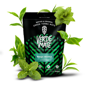 Mate Tee Set Verde Mate 500g 0,5kg Kalebasse + Bombilla