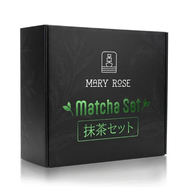Geschenkset: Zubehör zur Zubereitung von Matcha-Tee