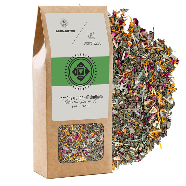 Esoterisches Set: 7 Chakra-Tees + 7 Steine - Geschenkset