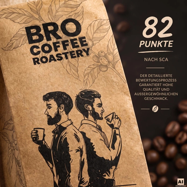 Bro Coffee Roastery – Bohnenkaffee Colombia Medellin Premium 1 kg