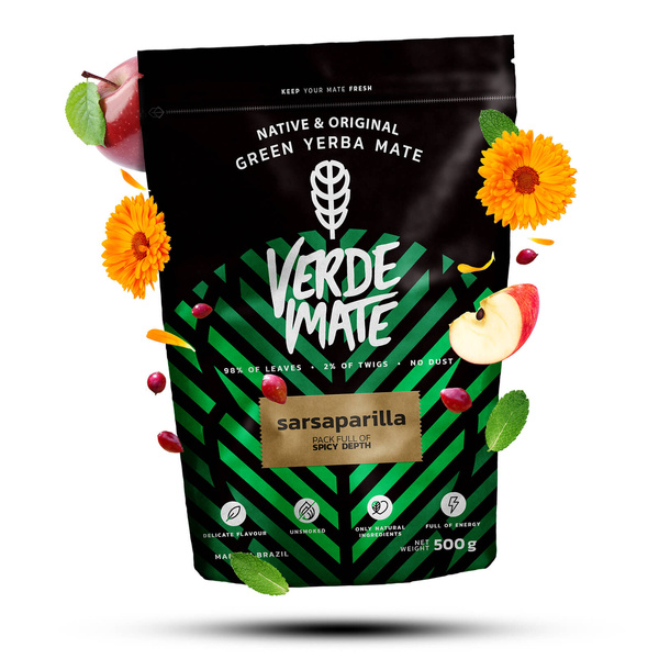 Geschenkset Mate Tee Verde Mate Sarsaparilla 0,5kg