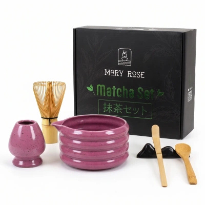 Geschenkset: Zubehör zur Zubereitung von Matcha-Tee