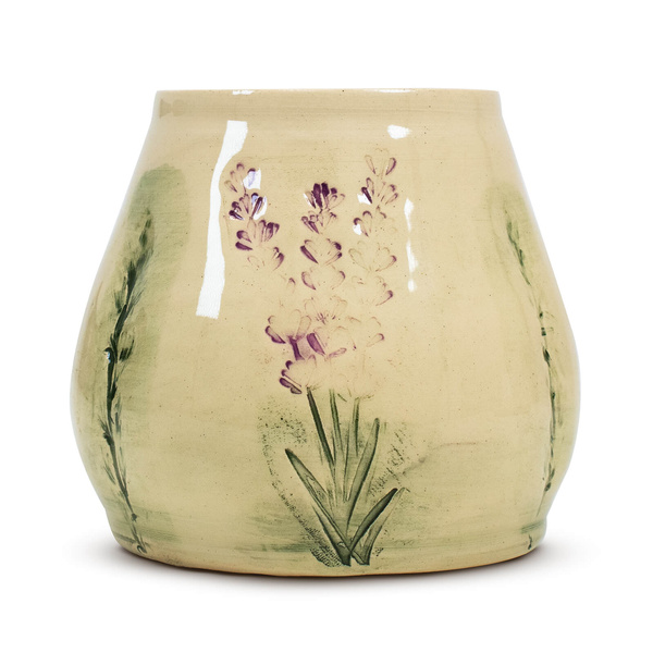 Keramische Mate Becher Flora Pink 300 ml – Crater-Serie