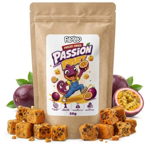 FiloLilo – Gefriergetrocknete Maracuja (Würfel) 20 g
