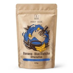 Mary Rose – Blue Matcha Alternative – Banane (Pulver) 100 g