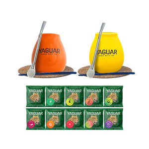 500g Set Mate Tee Yaguar 10x50g für Paare