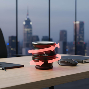 TermoColador – Thermobecher für Mate Tee – 190 ml (schwarz)