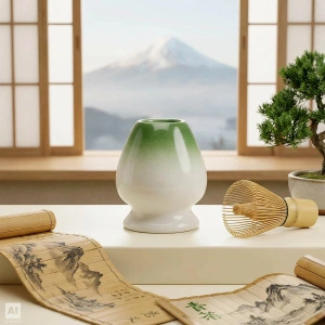 Geschenkset für bunten Matcha Latte: Matcha + White Matcha + Zubehör
