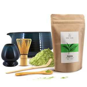 Matcha-Tee-Aufbrühset: Matcha 100g + Zubehör