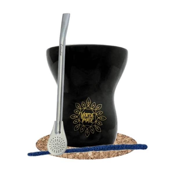 Set Mate Becher Pepe zu Yerba Mate