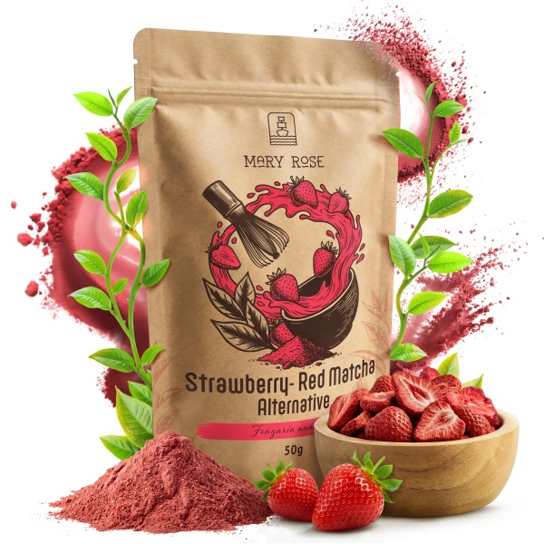 Set farbiger Matchas: Red Matcha + Purple Matcha