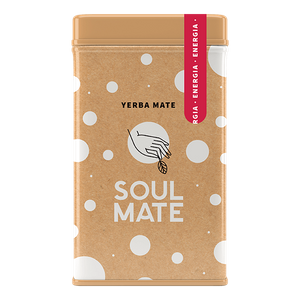 Yerbera – Metalldose + Soul Mate Orgánica Energia 0,5 kg