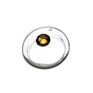 Glaskanne mit einem Teeei Diamante 1200 ml