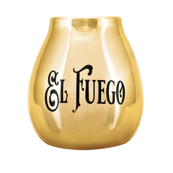Mate Tee Set El Fuego 500g 0,5kg Yerbomos XL + Kalebasse + Bombilla