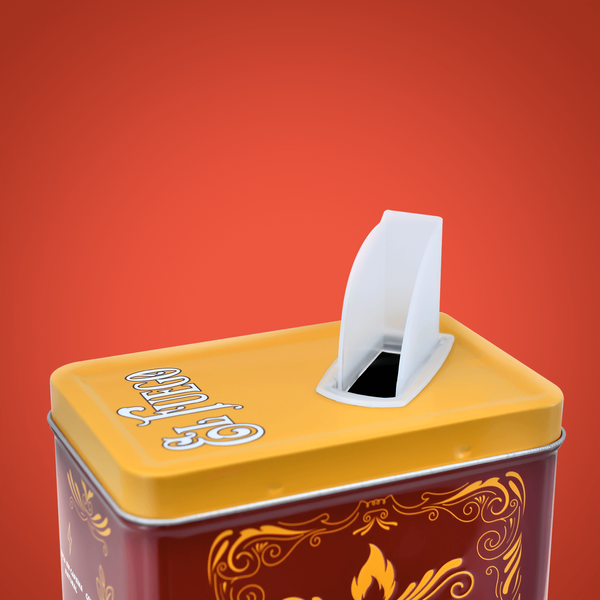 Yerbera – Metalldose + El Fuego Elaborada 0,5 kg