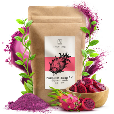 Mary Rose – Pink Matcha – Drachenfrucht (Pulver) 50 g