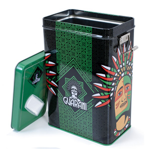 Yerbera – Metalldose + Guarani Menta Limón 0,5 kg