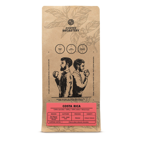 Kaffee-Set Bro Coffee Roastery Costa Rica San Rafael + Nicaragua Colibrí Azul + Brazil Samba 3x1kg (3kg)
