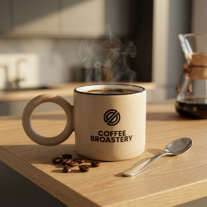 Becher mit Bro Coffee Roastery-Logo 300 ml