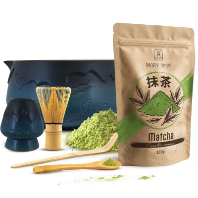 Matcha-Tee-Aufbrühset