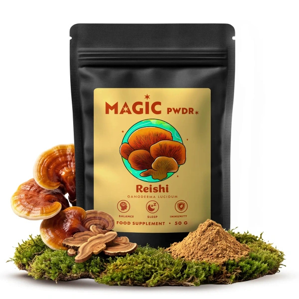 Magic Pwdr – Reishi – Glänzender Lackporling 50 g