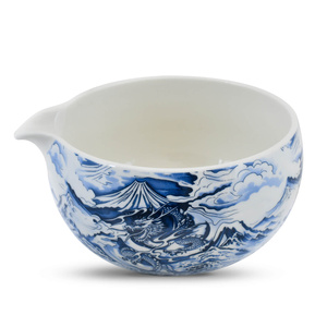 Matchawan – Keramisches Schälchen für Matcha mit Ausguss – Dragon