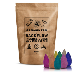 Set: Räucherkegel + Räuchergefäß